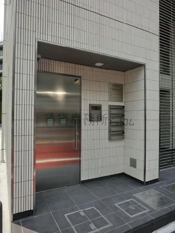 オートロックになっている入口