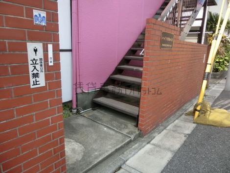 2階への入り口です
