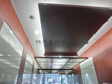 風除室天井も洒落ています