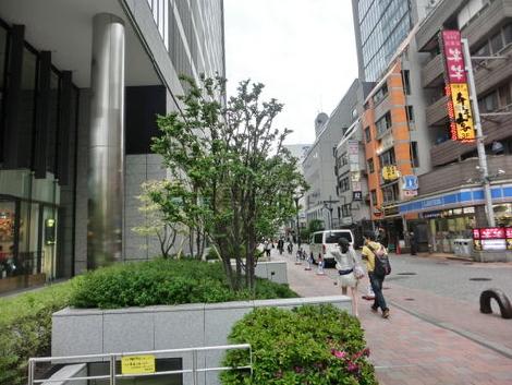 商店街側の通りです