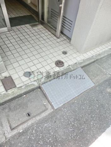 スロープが設置されています