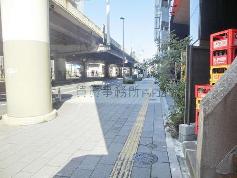 見晴らしの良い歩道