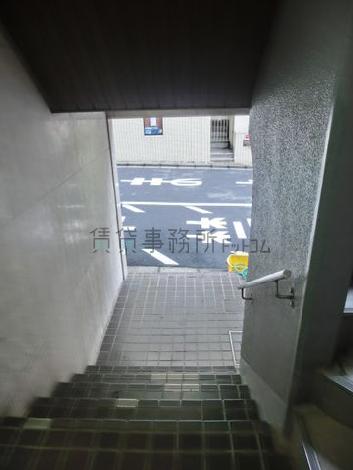 てすりが付いています