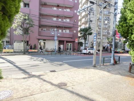 玄関内からのアングル
