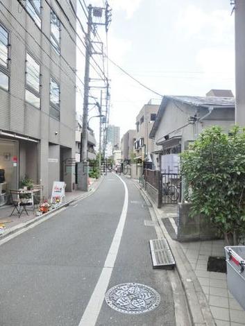 住宅の多い通り