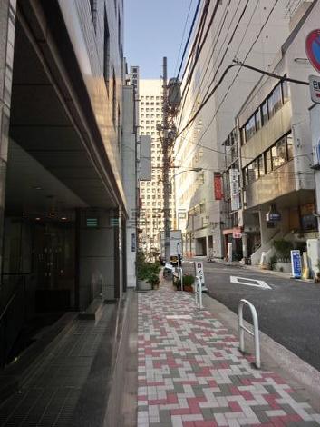 物件前面から日比谷方面