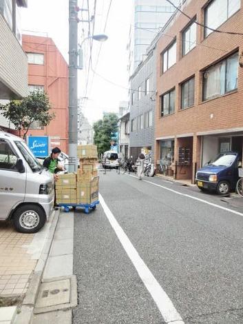 オフィスビルの建ち並ぶエリア