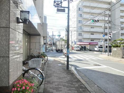 見透しの良い公道