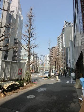 正面入口付近から見た周辺です