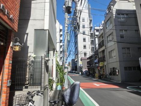 前面道路の様子