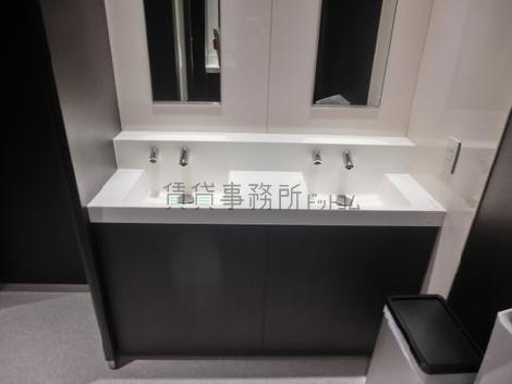 洗面台です