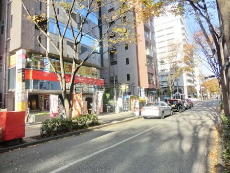 アリーナ通りに面した立地です