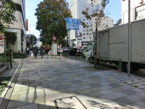 表参道駅方面風景