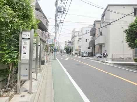 見透しの良い前面公道