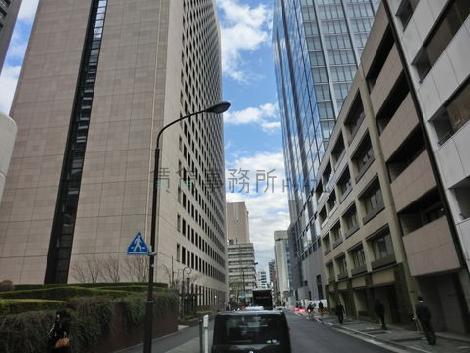 高層ビルが建ち並ぶ地域
