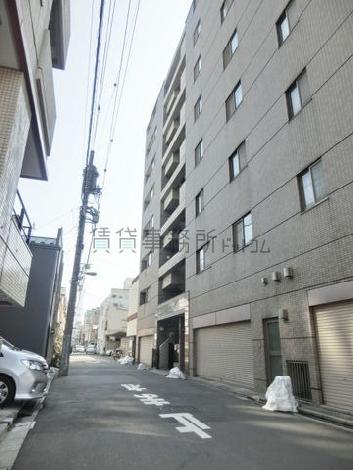 見透しの良い側道
