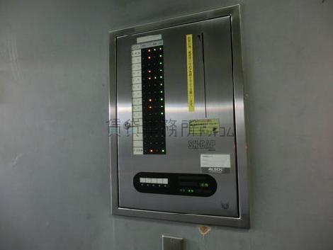 機械警備完備です