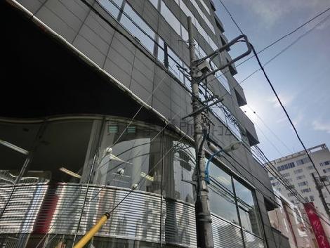 側面を見上げた様子