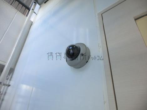 防犯カメラが完備されております