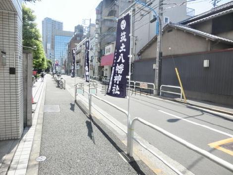 車通りの少ない公道