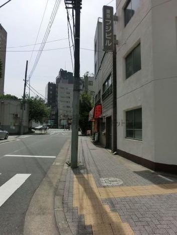 西方向の写真です
