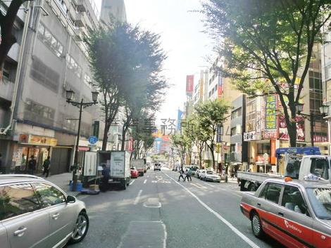 全面道路左手の様子