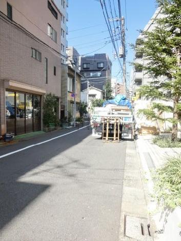 車通りの少ないエリア