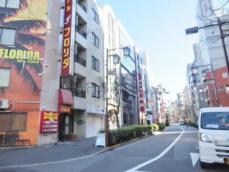 交通量の少ないエリア