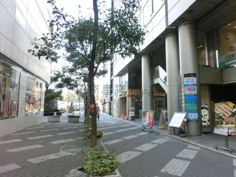 すっきりとした空間のうら通り