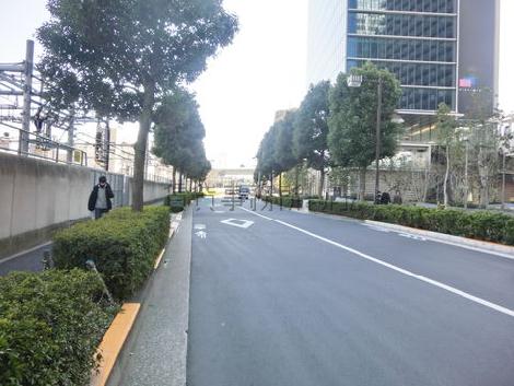 全面道路右手の様子