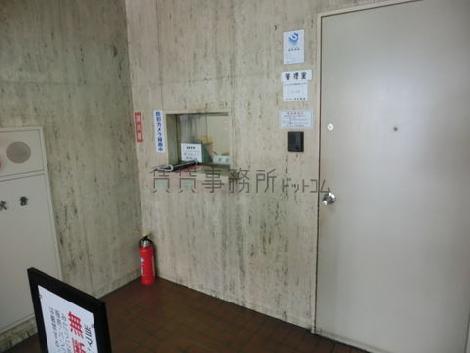 常駐の管理人室です