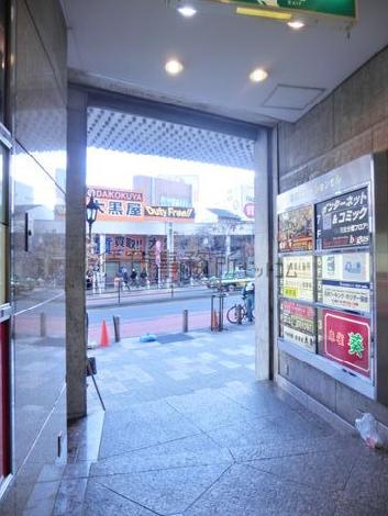 開口部の広い玄関