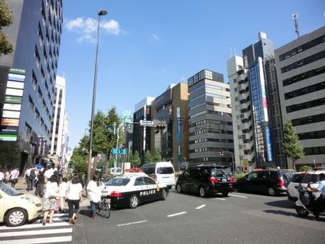 交通量も多いです
