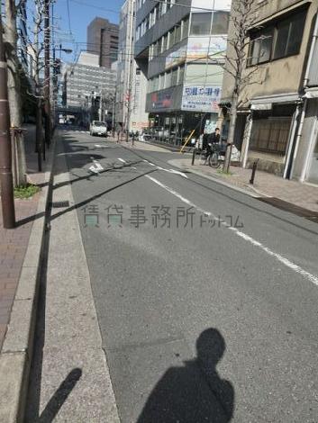 静かな通りです