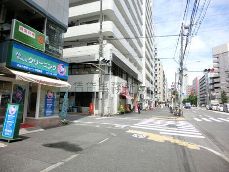 広い歩道