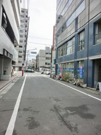 脇道からの景観