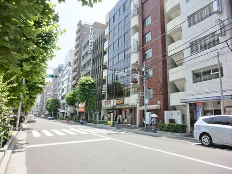 対面側からの風景