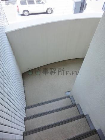 踊り場の様子