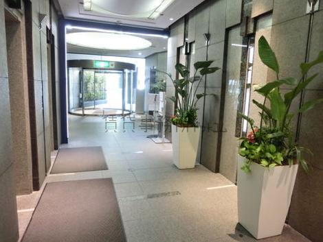 植栽が配置されています