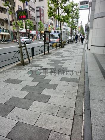 幅が十分にあり歩道