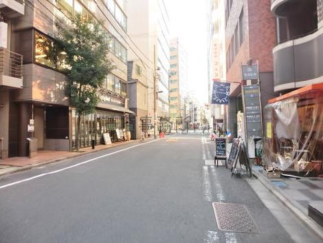 全面道路左手の様子