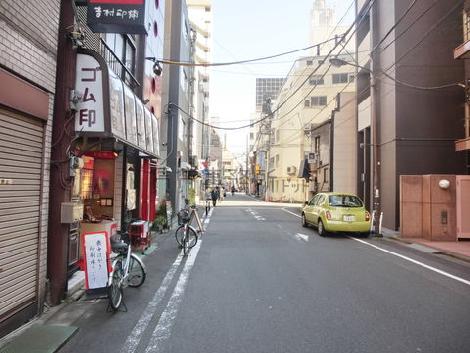 全面道路右手の様子
