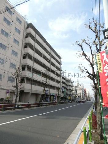 見透しの良い道路