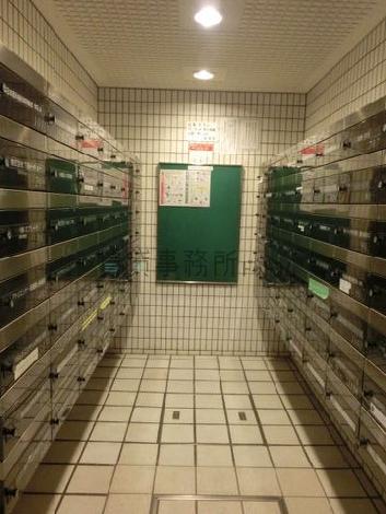 鍵付の郵便受けです