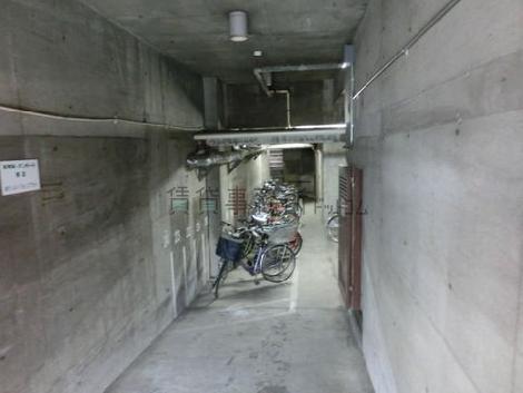 駐輪場です