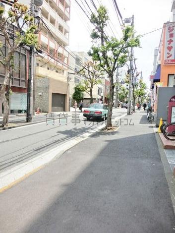 街路樹のあるエリア