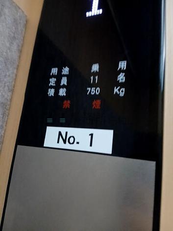 エレベーター１１名乗り