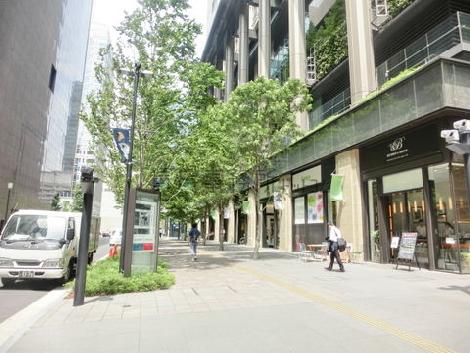 スタイリッシュな街並みです