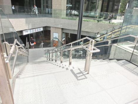 階段上からのアングル