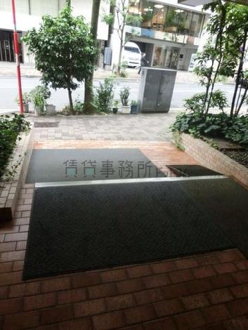 玄関脇スロープ